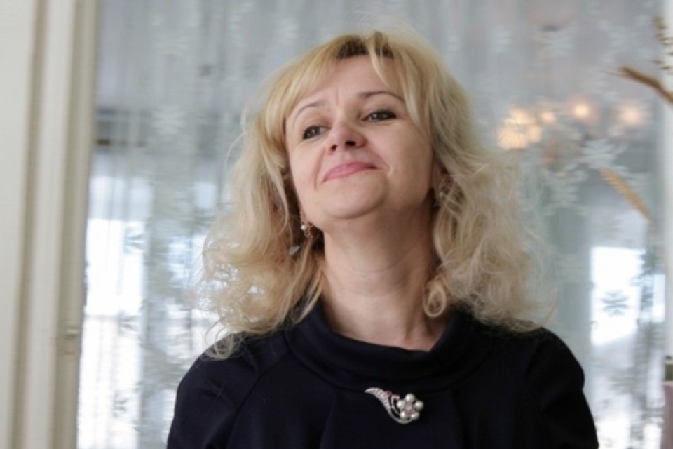 Ирина Фарион в молодости