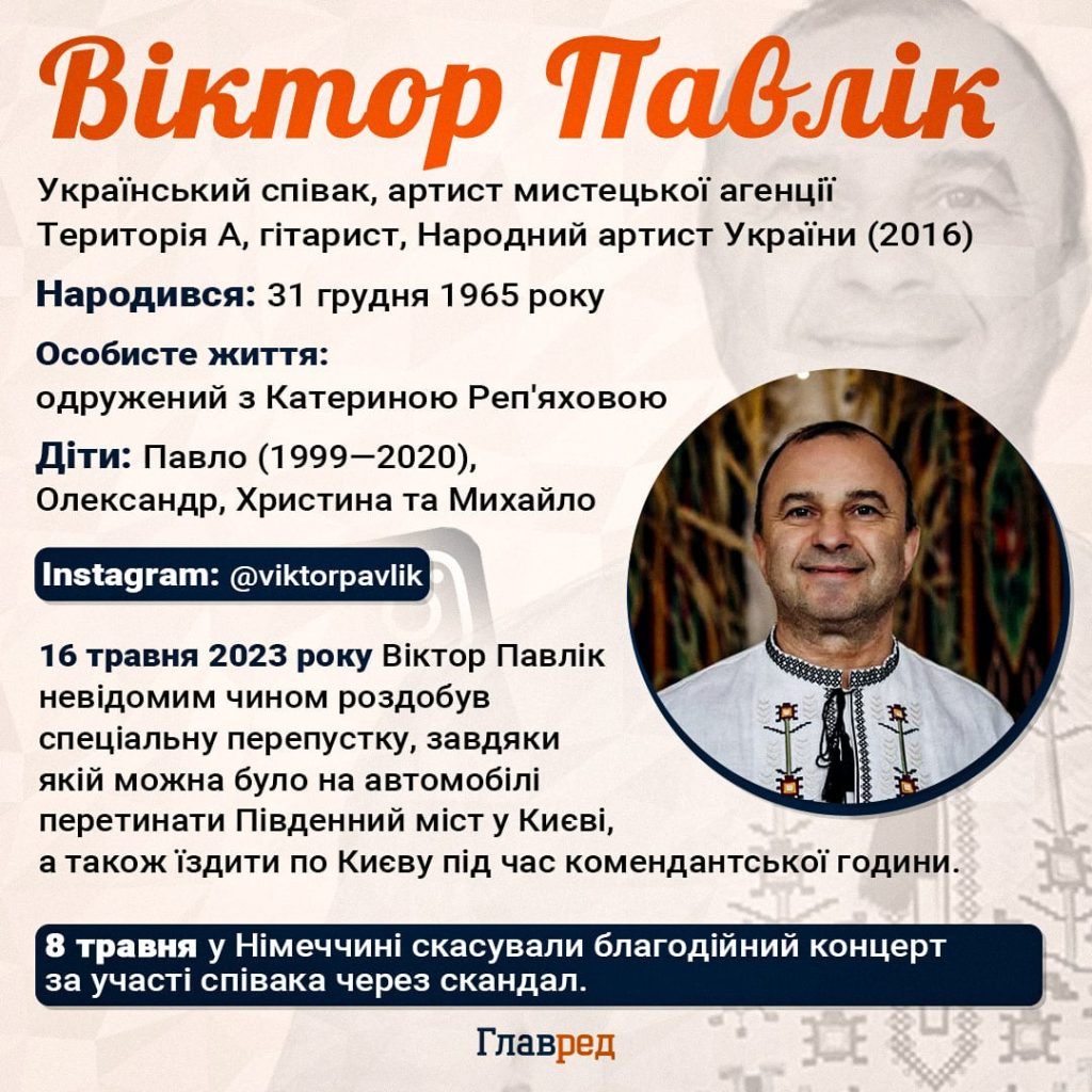 Син Віктора Павліка: біографія, особисте життя та музична кар'єра