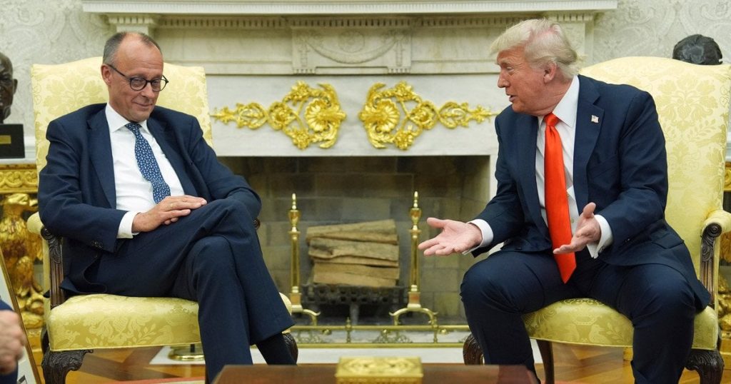 Мерц готує сюрприз для Трампа: що він подарує на 80-річчя