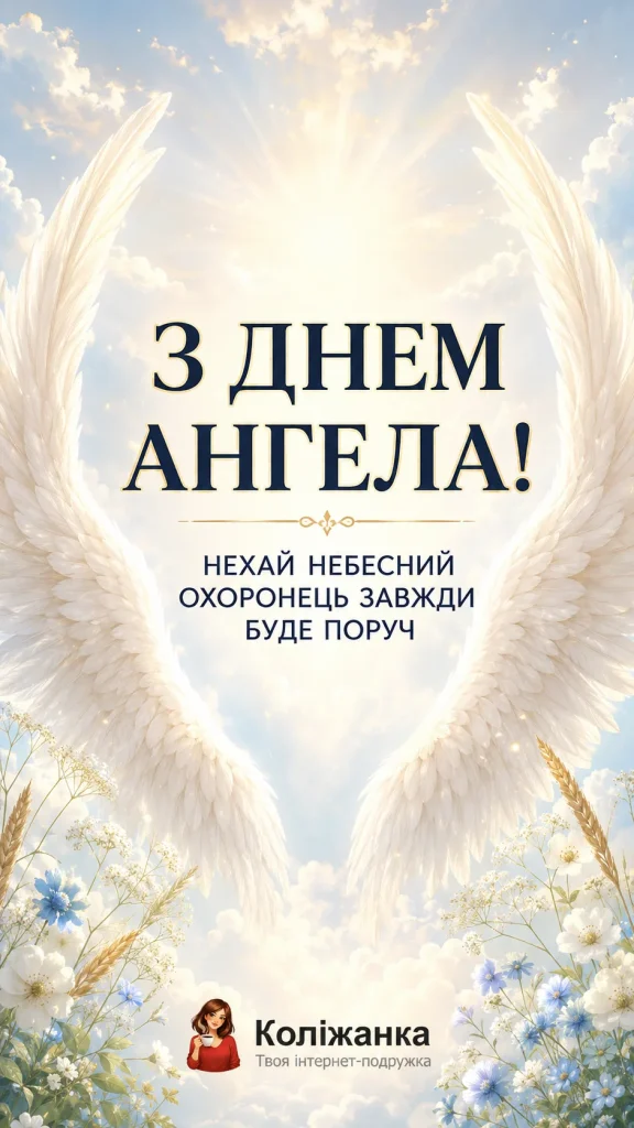 Листівка з днем ангела 23 липня